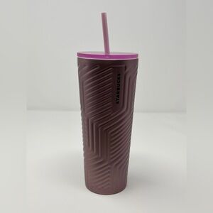Starbucks Lilac Purple Pink Tumbler with Lid NWT